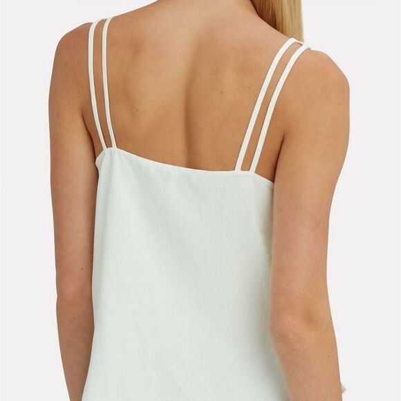 10 Crosby Derek Lam Matte Satin Grommet Tank 4 NEW - Picture 3 of 3